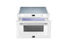 Forno Espresso Capoliveri 24-Inch Microwave Drawer in White with Stainless Steel Handle (FMWDR3000-24WHT) - ShopHubDepot