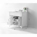 Ancerre Aspen Bathroom Vanity with Sink and Carrara White Marble Top Cabinet Set - VTS-ASPEN-36-W-CW - ShopHubDepot