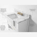 Ancerre Hayley Bathroom Vanity with Sink and Carrara White Marble Top Cabinet Set - VTS-HAYLEY-36-W-CW - ShopHubDepot