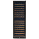 166 Bottle Black Stainless Wine Refrigerator, Dual Zone - Backyard Provider