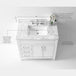 Ancerre Aspen Bathroom Vanity with Sink and Carrara White Marble Top Cabinet Set - VTS-ASPEN-36-W-CW - ShopHubDepot