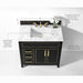 Ancerre Aspen Bathroom Vanity with Sink and Carrara White Marble Top Cabinet Set - VTS-ASPEN-36-W-CW - ShopHubDepot