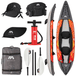 Aqua Marina Memba-390 Touring Kayak 2-person. DWF Deck. Kayak paddle included. - ShopHubDepot