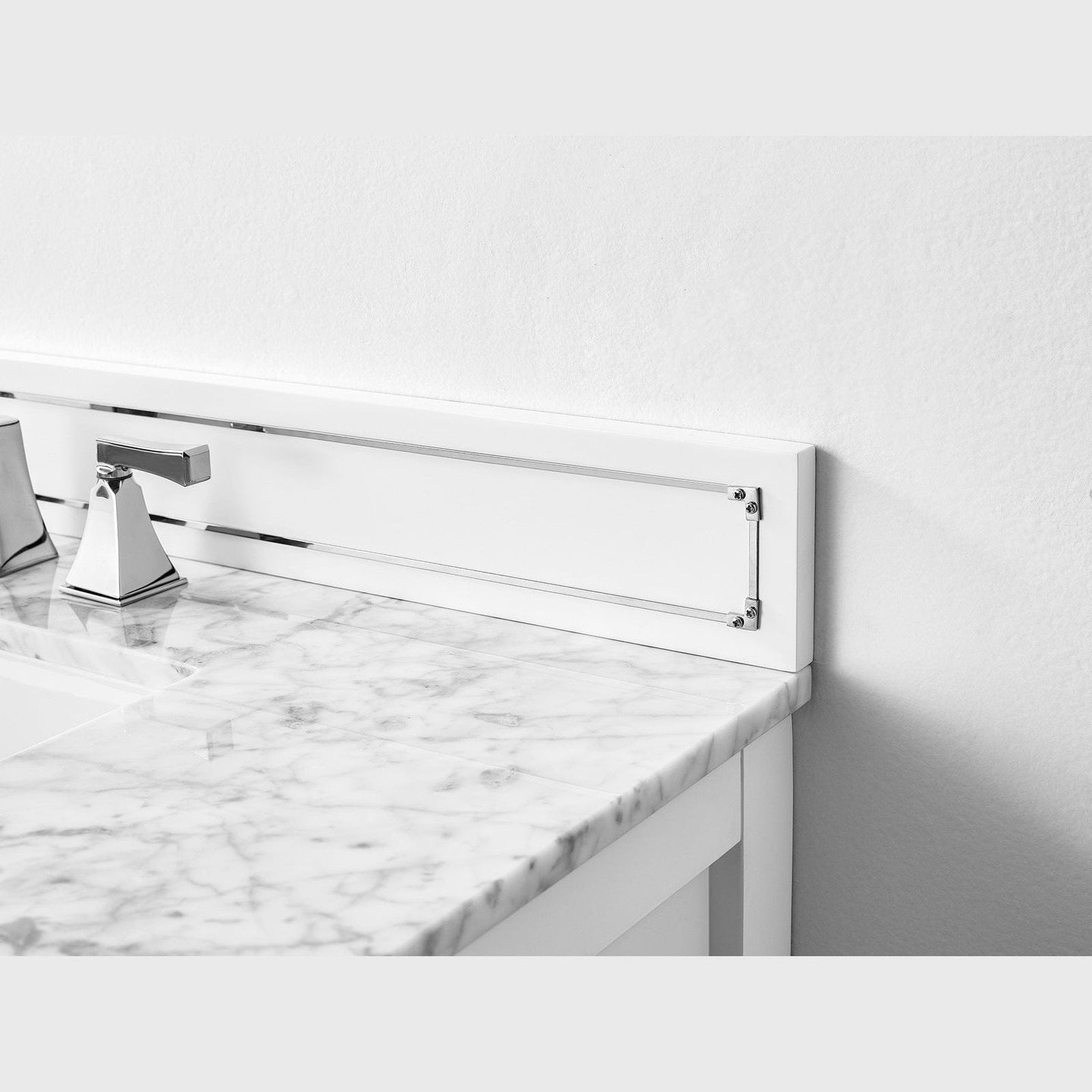 Ancerre Aspen Bathroom Vanity with Sink and Carrara White Marble Top Cabinet Set - VTS-ASPEN-36-W-CW - ShopHubDepot