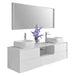 Ancerre Catherine Bathroom Vanity with Solid Surface Top Cabinet Set Collection - VTSM-CATHERINE-63-W - ShopHubDepot