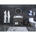 Ancerre Elizabeth Bathroom Vanity with Sink and Carrara White Marble Top Cabinet Set - VTS-ELIZABETH-36-W-CW - ShopHubDepot