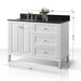 Ancerre Hannah Bathroom Vanity with Sink and Black Quartz Top Cabinet Set - VTSM-HANNAH-48-L-W-B - ShopHubDepot