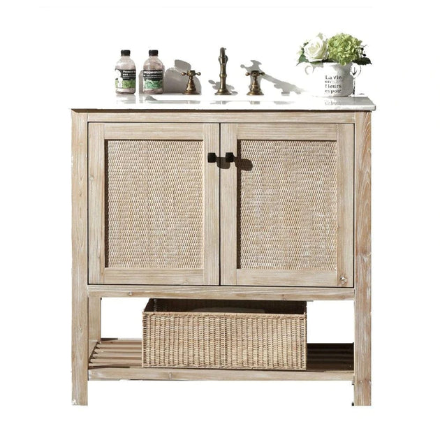 Legion Furniture 36 Inch Solid Wood Vanity | WH5136 - ShopHubDepot