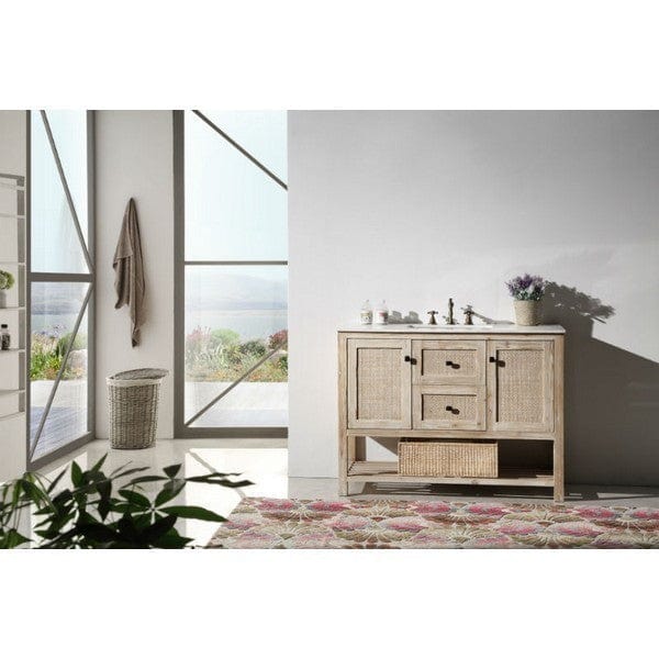 Legion Furniture 48 Inch Solid Wood Vanity | WH5148 - ShopHubDepot