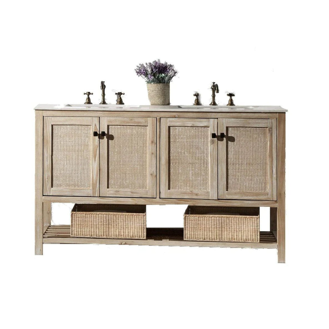 Legion Furniture 60 Inch Solid Wood Vanity | WH5160 - ShopHubDepot