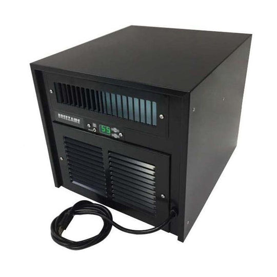 Breezaire WKL2200BLK Wine Cellar Cooling Unit – Black Series, 265 Cu.Ft. Capacity - WKL 2200 BLK - ShopHubDepot