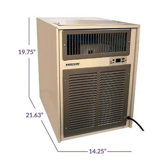 Breezaire WKL3000 Wine Cellar Cooling Unit – 650 Cu.Ft. Capacity - WKL 3000 - ShopHubDepot