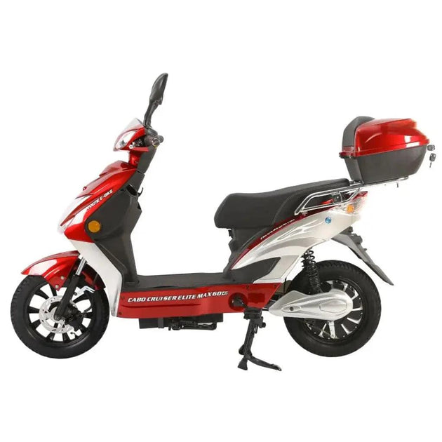 X-Treme Cabo 600W Cruiser Elite Max Moped 60 Volt Electric Scooter - ShopHubDepot