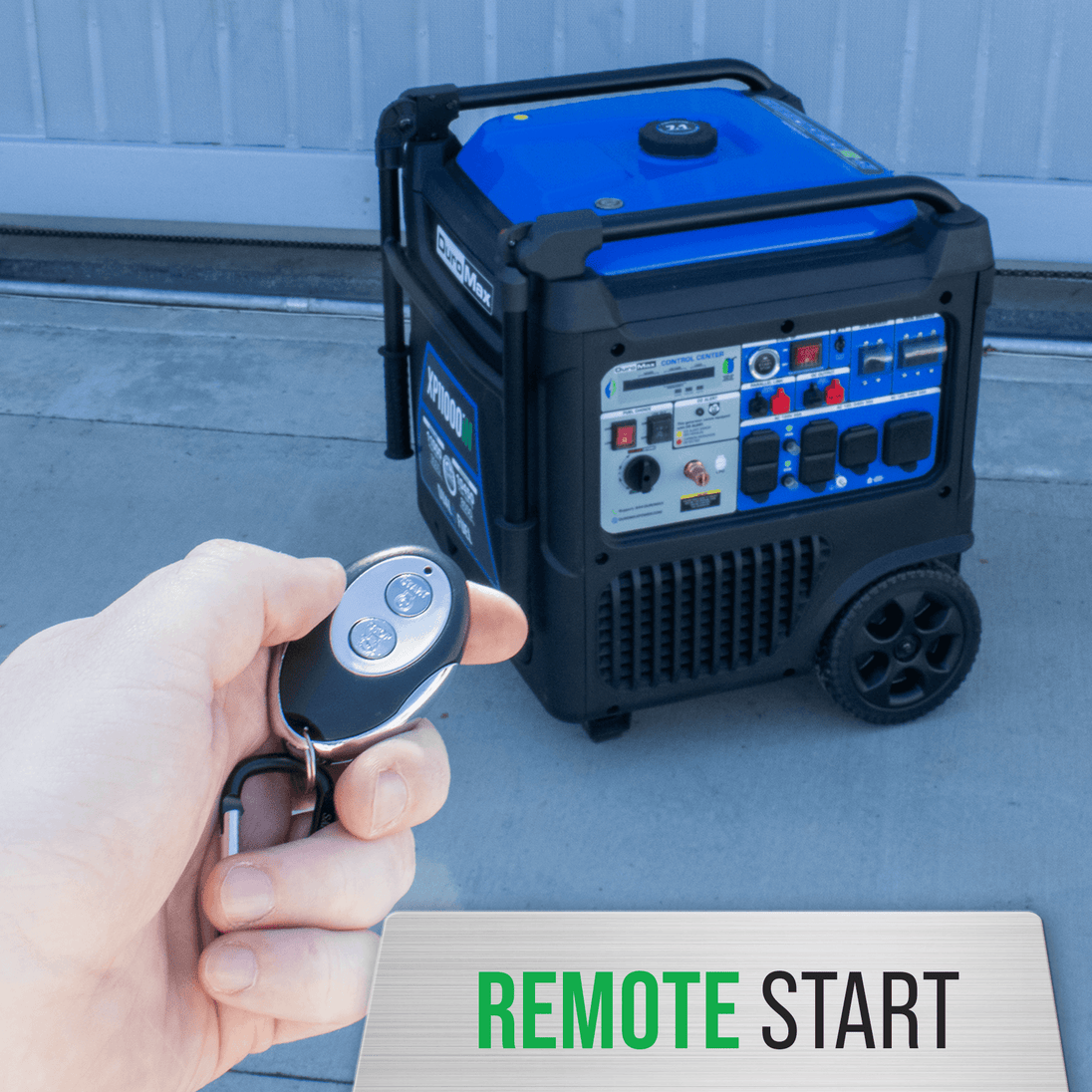 DuroMax XP11000iH 11,000 Watt Portable Dual Fuel Inverter Generator w/ CO Alert - ShopHubDepot