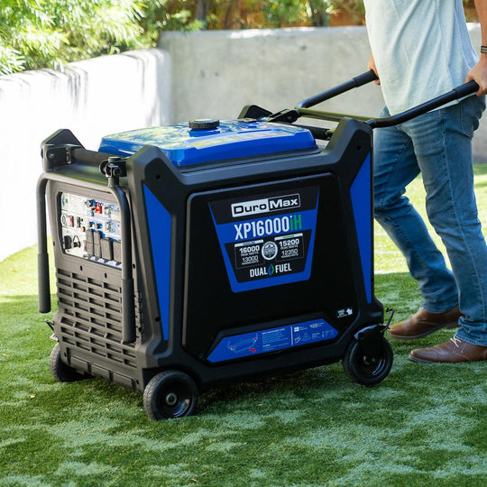 DuroMax XP16000iH 16,000 Watt Dual Fuel Portable Inverter Generator w/ CO Alert - ShopHubDepot