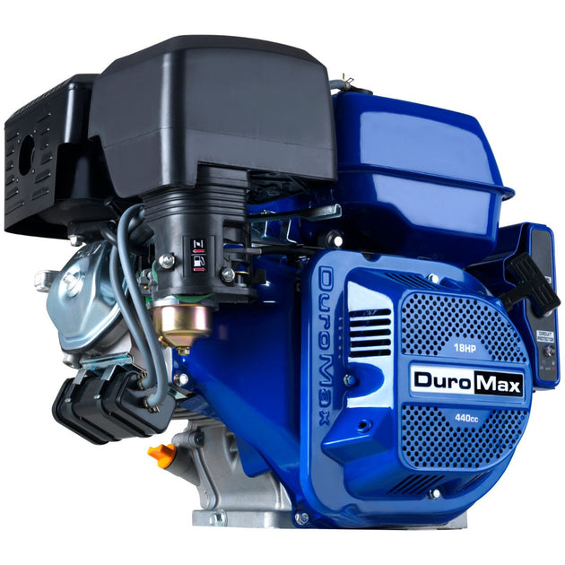 DuroMax XP18HPE 439cc 3600 RPM 1" Electric Start Horizontal Gas Powered Engine - ShopHubDepot