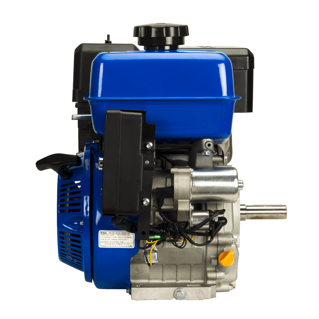 DuroMax XP18HPX 439cc 1" Shaft Recoil/Electric Start Horizontal Dual Fuel Engine - ShopHubDepot
