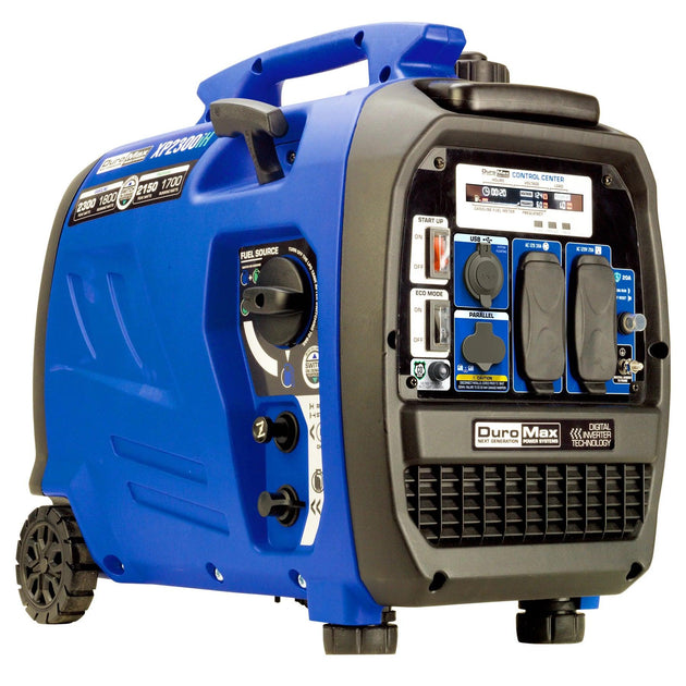 DuroMax 2,300 Watt Portable Dual Fuel Inverter Generator w/ CO Alert - XP2300iH - ShopHubDepot