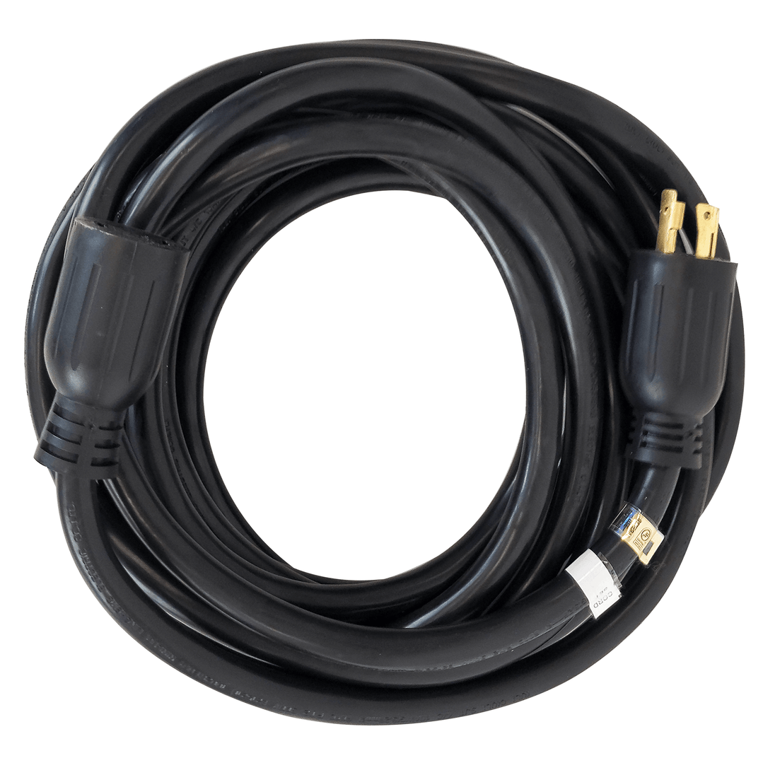 DuroMax XP3025GC 30-Amp 25-Foot 10-Gauge L14-30 Heavy Duty Generator Power Cord for Home Power Backup, Black - ShopHubDepot