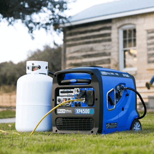 DuroMax 4,500 Watt Portable Dual Fuel Inverter Generator w/ CO Alert - XP4500iH - ShopHubDepot