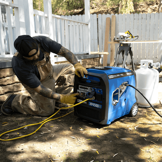 DuroMax 4,500 Watt Portable Dual Fuel Inverter Generator w/ CO Alert - XP4500iH - ShopHubDepot