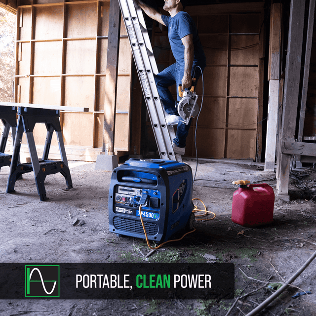 DuroMax 4,500 Watt Portable Dual Fuel Inverter Generator w/ CO Alert - XP4500iH - ShopHubDepot