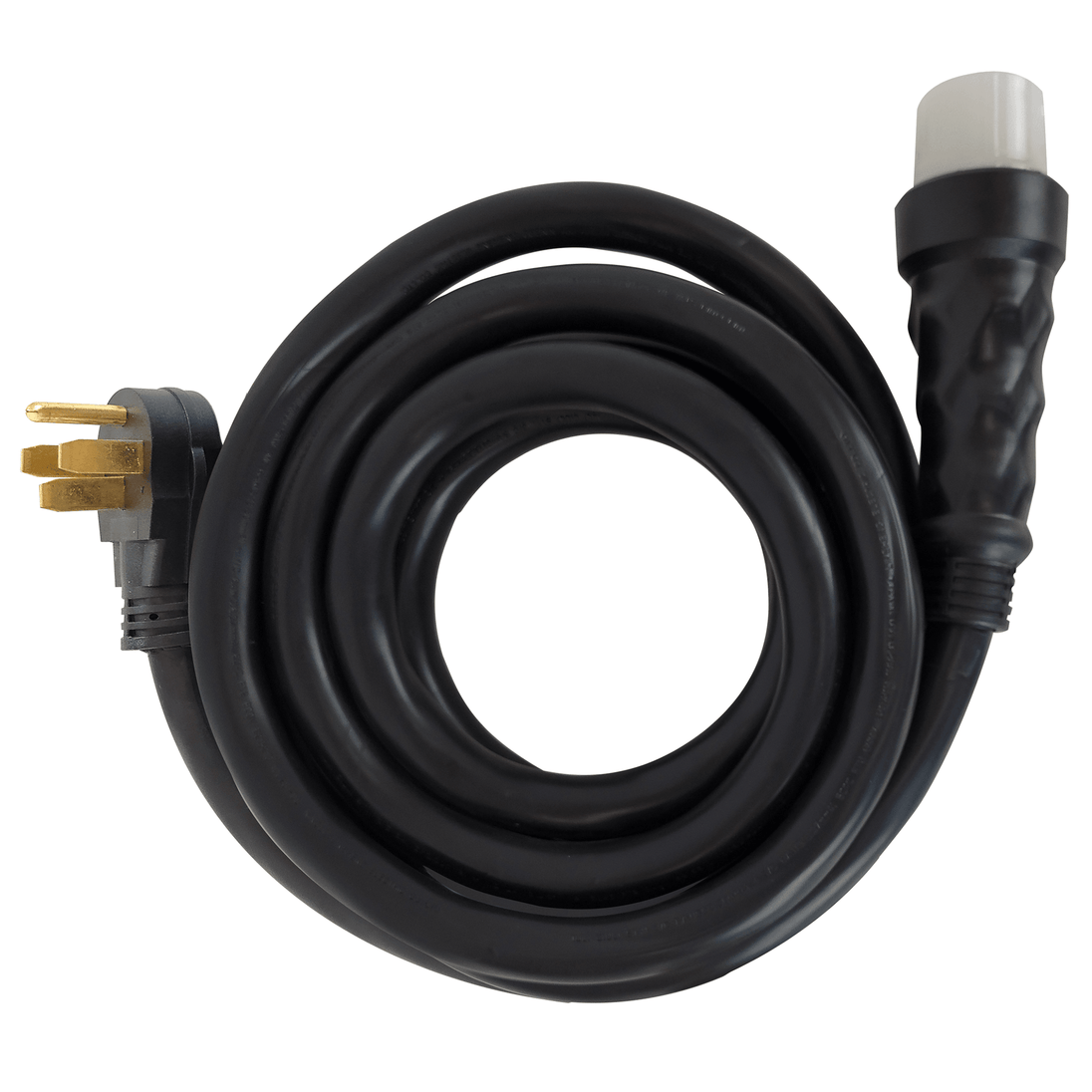 DuroMax XP5015GC 50-Amp 15-Foot 6-Gauge 14-50 CS6364 Heavy Duty Generator Power Cord for Home Power Backup, Black - ShopHubDepot