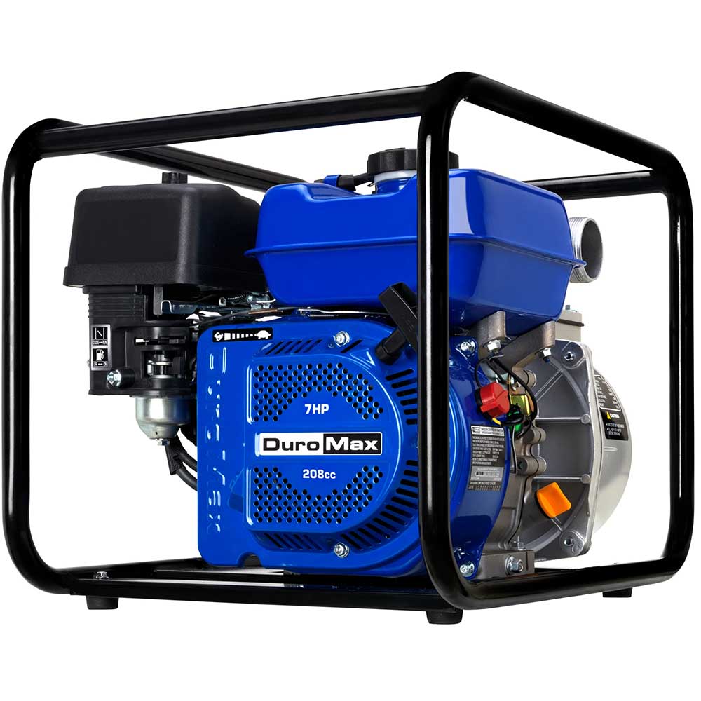 DuroMax XP652WP 208cc 158-Gpm 3600-Rpm 2" Gasoline Engine Portable Water Pump - ShopHubDepot