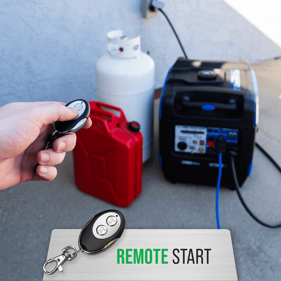 DuroMax XP7000iH 7,000 Watt Portable Dual Fuel Inverter Generator w/ CO Alert - ShopHubDepot