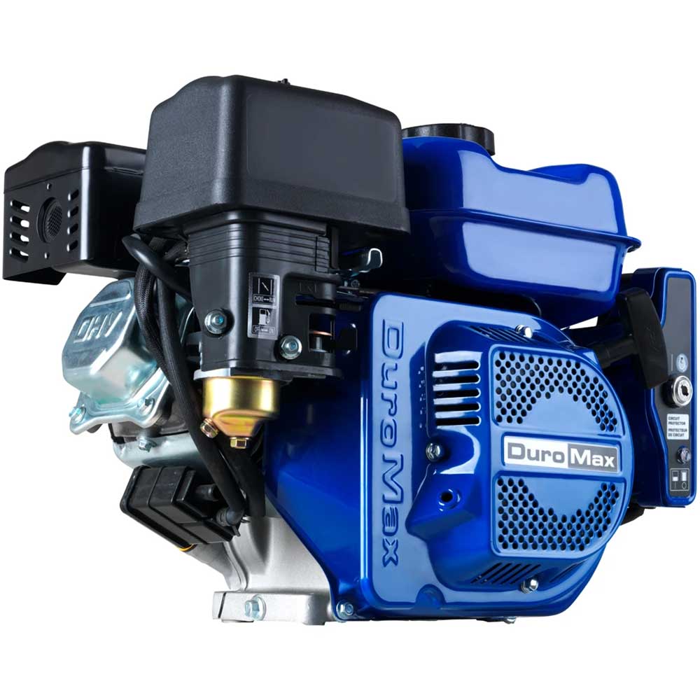 DuroMax XP7HPE 208cc 3/4" Shaft Recoil/Electric Start Horizontal Gas Engine - ShopHubDepot