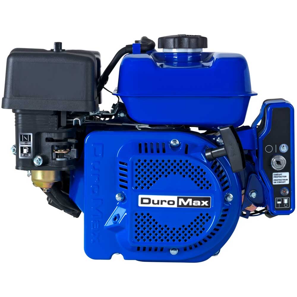 DuroMax XP7HPE 208cc 3/4" Shaft Recoil/Electric Start Horizontal Gas Engine - ShopHubDepot
