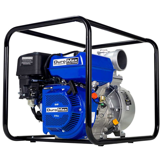 DuroMax XP904WP 427-Gpm 4" Gasoline Engine Portable Water Pump - ShopHubDepot