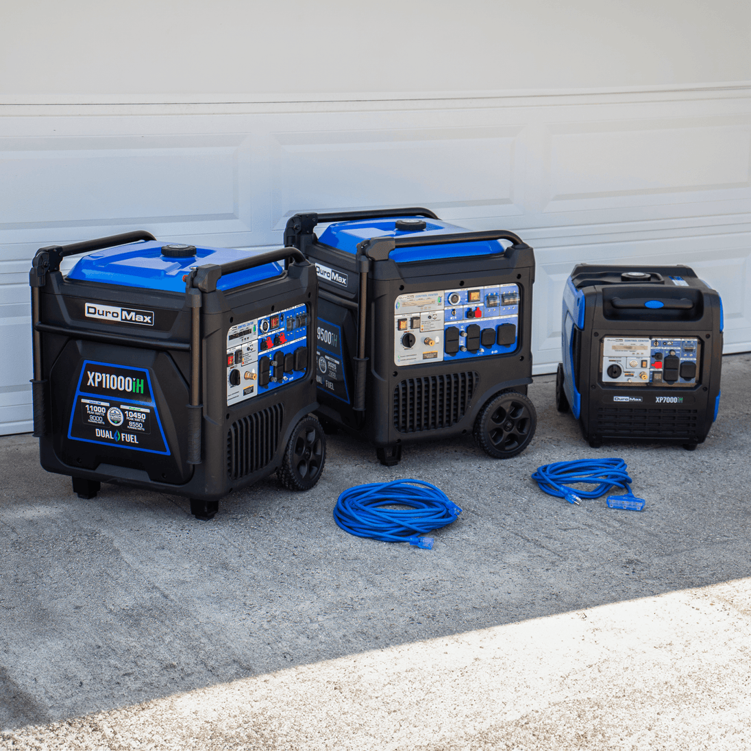 DuroMax XP9500iH 9,500 Watt Portable Dual Fuel Inverter Generator w/ CO Alert - ShopHubDepot