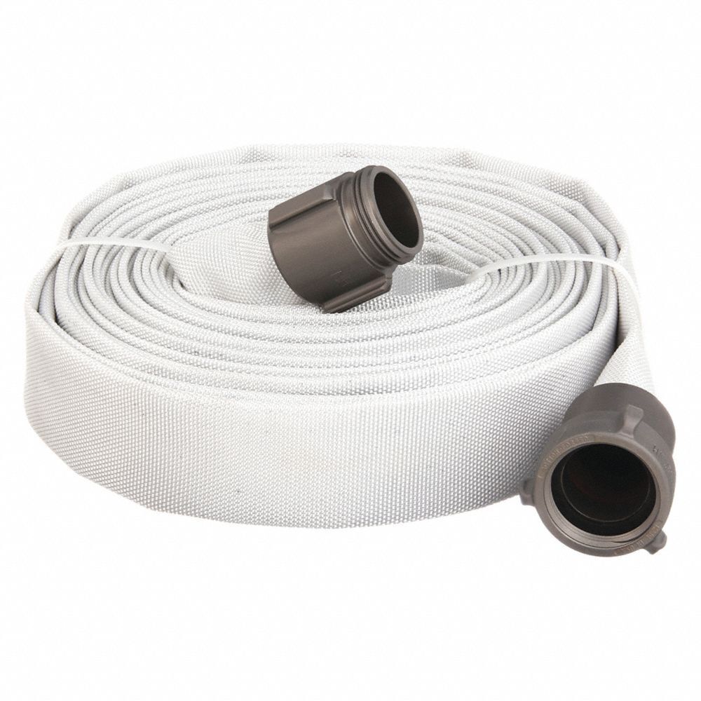 DuroMax XPH1550FH 1.5" x 50' Double Jacket EPDM Fire Discharge Hose - ShopHubDepot