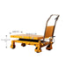 Apollolift Single Scissor Lift Table 2200lbs. 39.4" lifting height - A-2014 - ShopHubDepot