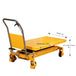 Apollolift Single Scissor Lift Table 3300lbs. 39.4" lifting height - A-2015 - ShopHubDepot