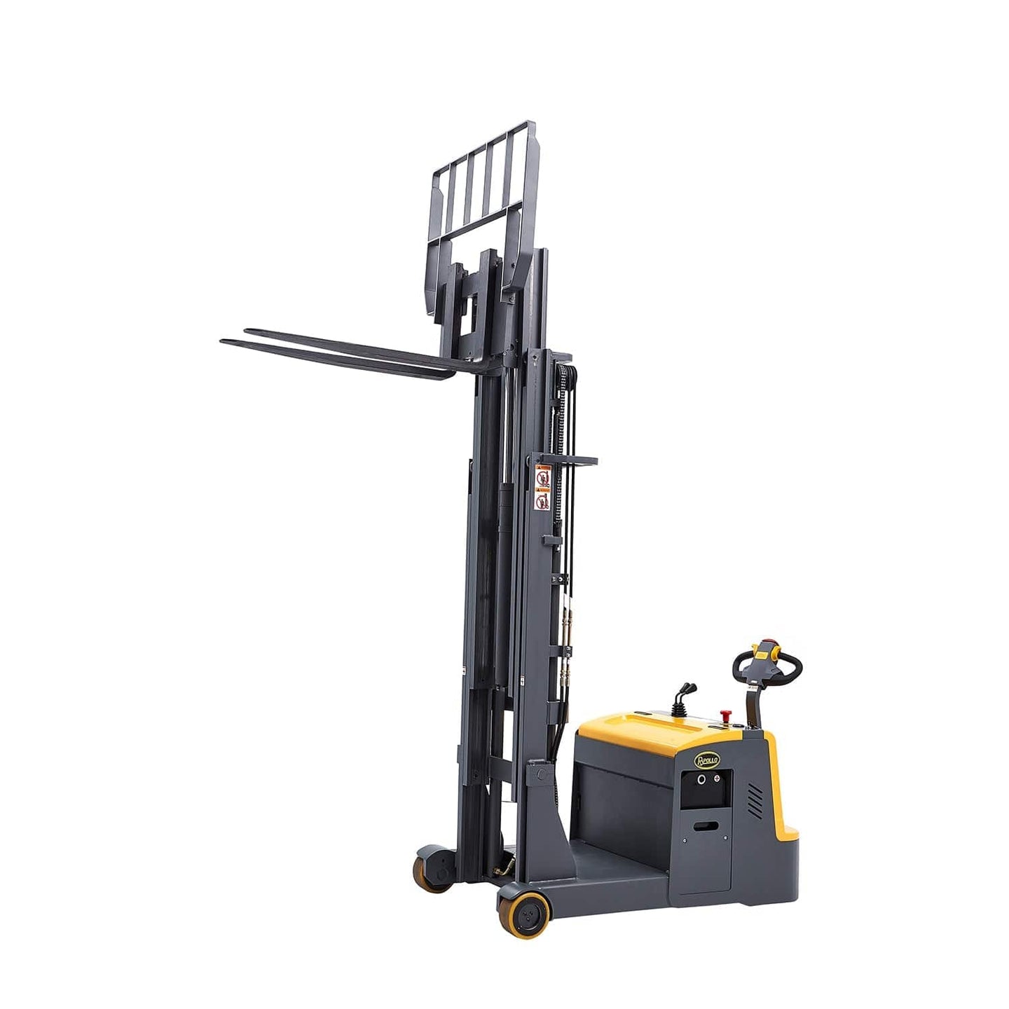 Apollolift Counterbalanced Electric Stacker  3300lbs 177" High - ShopHubDepot