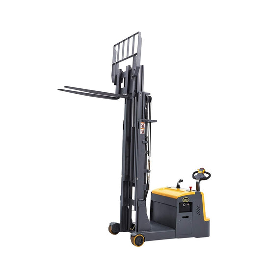 Apollolift Counterbalanced Electric Stacker  3300lbs 177" High - ShopHubDepot