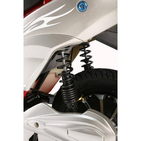X-Treme Cabo 600W Cruiser Elite Max Moped 60 Volt Electric Scooter - ShopHubDepot
