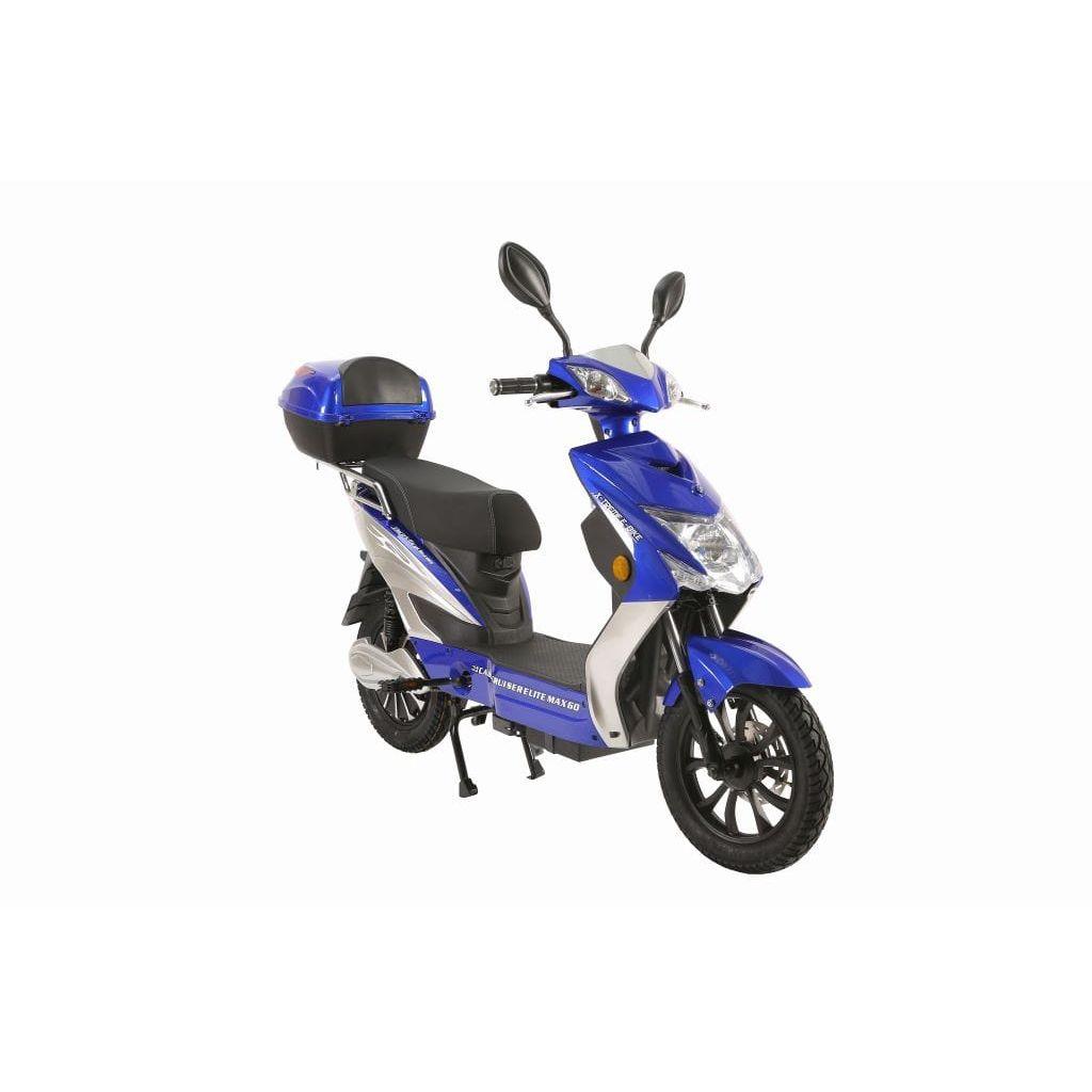 X-Treme Cabo 600W Cruiser Elite Max Moped 60 Volt Electric Scooter - ShopHubDepot