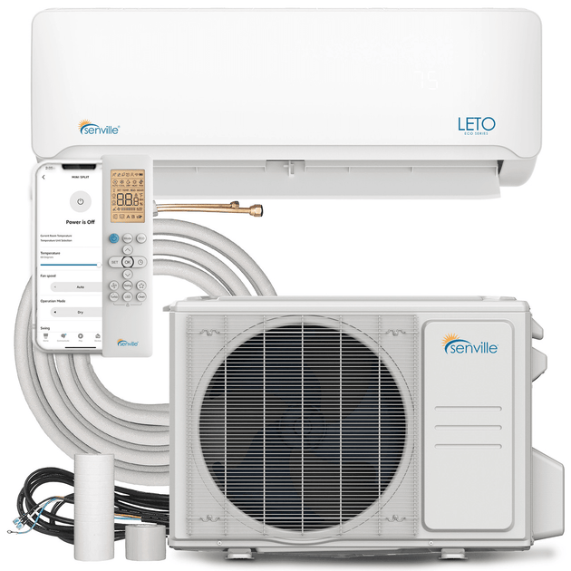 Senville LETO 18000 BTU Mini Split Air Conditioner and Heat Pump - SENL/18CD - ShopHubDepot