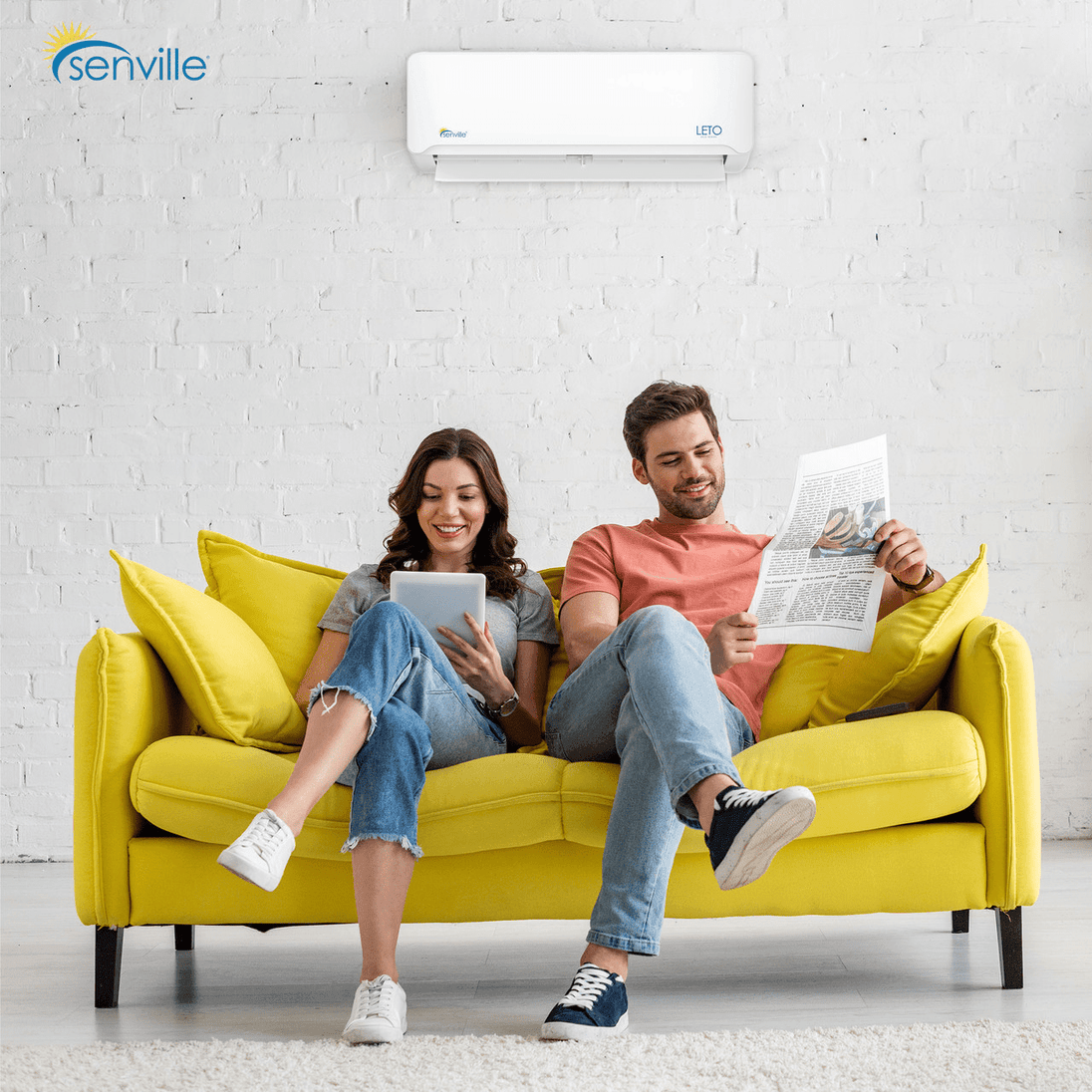 Senville LETO 9000 BTU Mini Split Air Conditioner and Heat Pump - SENL/09CD/220V - ShopHubDepot