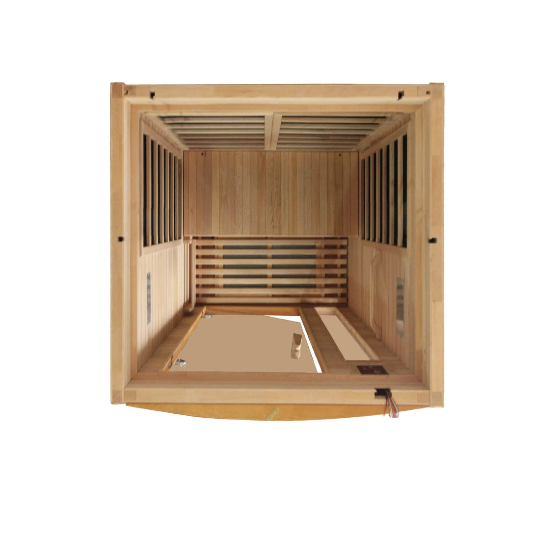 Dynamic Avila 1-2-person Low EMF (Under 8MG) FAR Infrared Sauna - ShopHubDepot