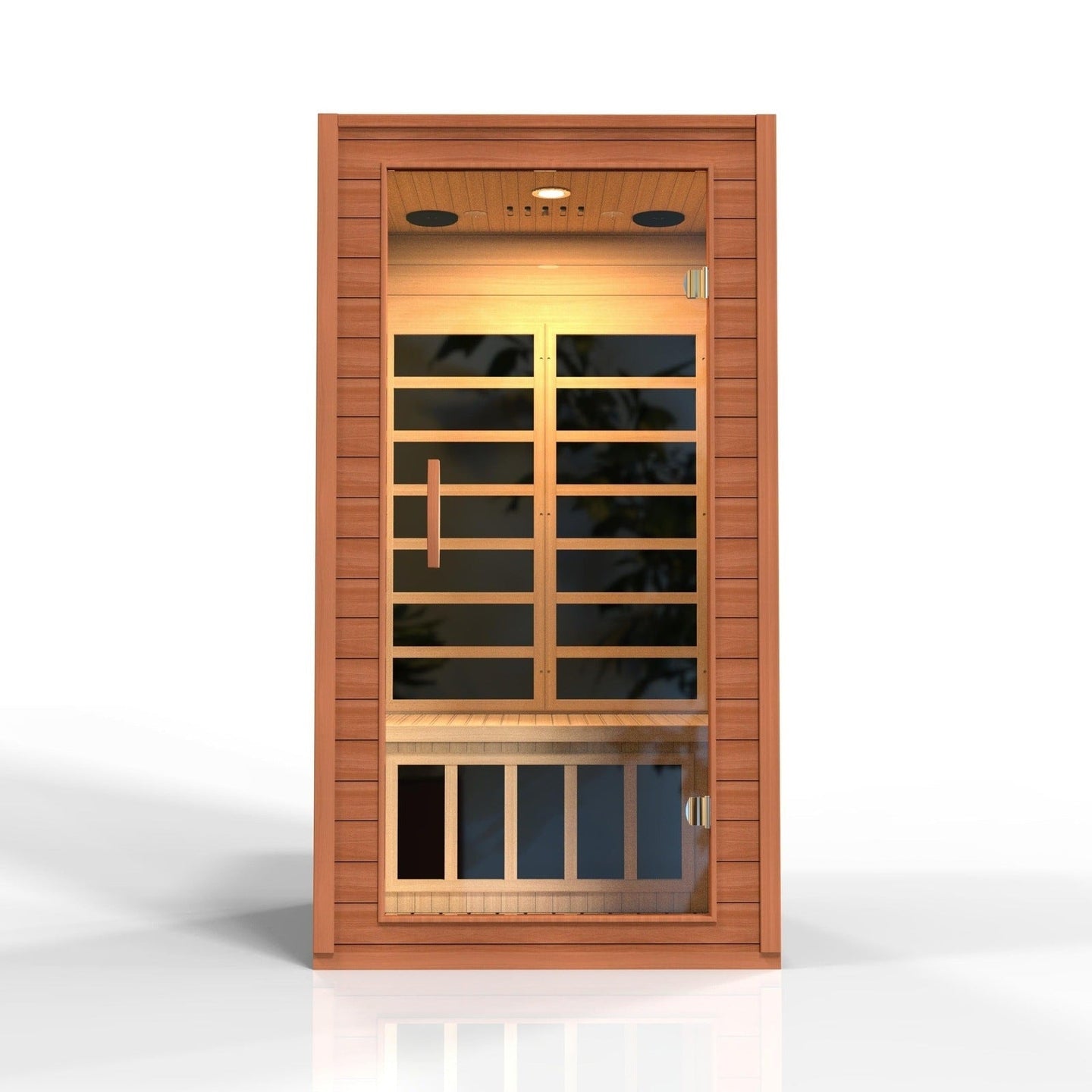 Dynamic Avila Elite 1-2-person Ultra Low EMF (Under 3MG) FAR Infrared Sauna - ShopHubDepot