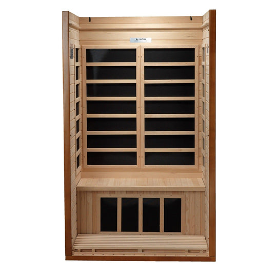 Dynamic Barcelona Elite 1-2-person Ultra Low EMF Under 3MG FAR Infrared Sauna