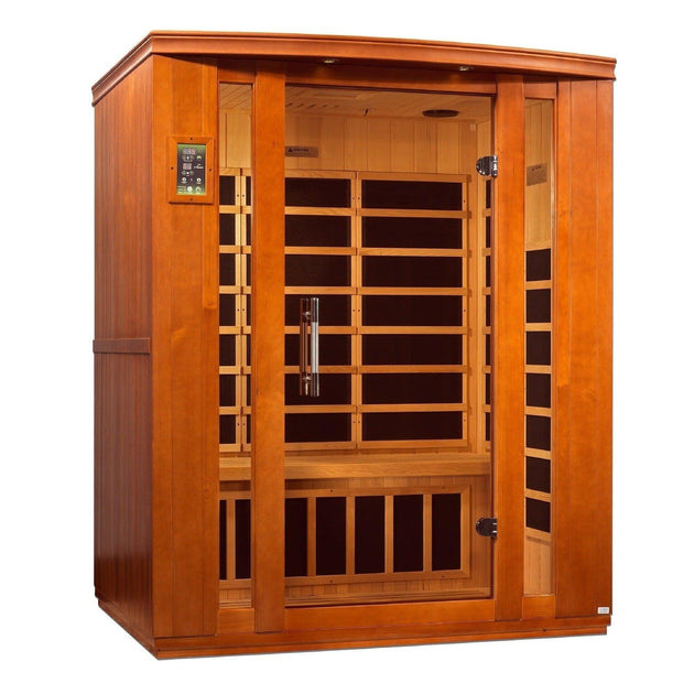 Dynamic Bellagio 3-person Low EMF (Under 8MG) FAR Infrared Sauna - DYN-6306-01 - ShopHubDepot
