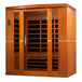 Dynamic Bergamo 4-person Low EMF Under 8MG FAR Infrared Sauna