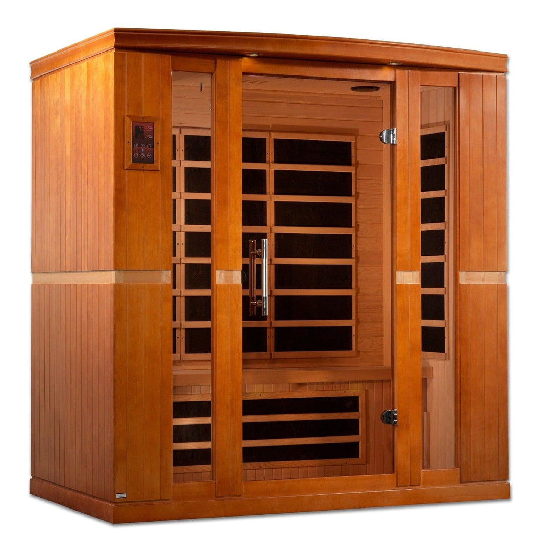 Dynamic Bergamo 4-person Low EMF (Under 8MG) FAR Infrared Sauna - ShopHubDepot