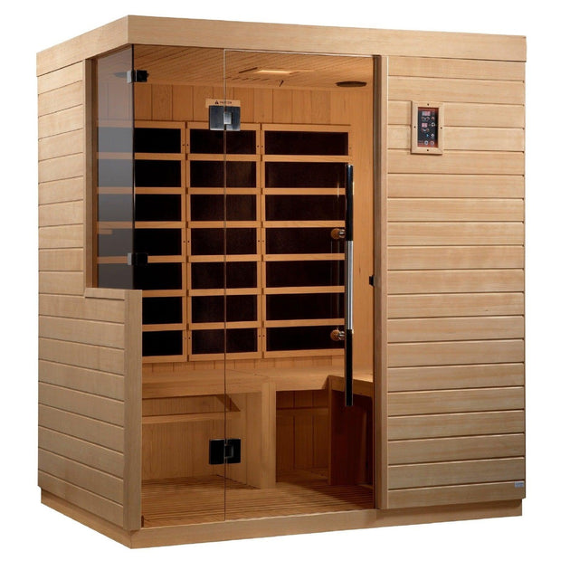 Dynamic Bilbao 3-person Ultra Low EMF (Under 3MG) FAR Infrared Sauna - ShopHubDepot
