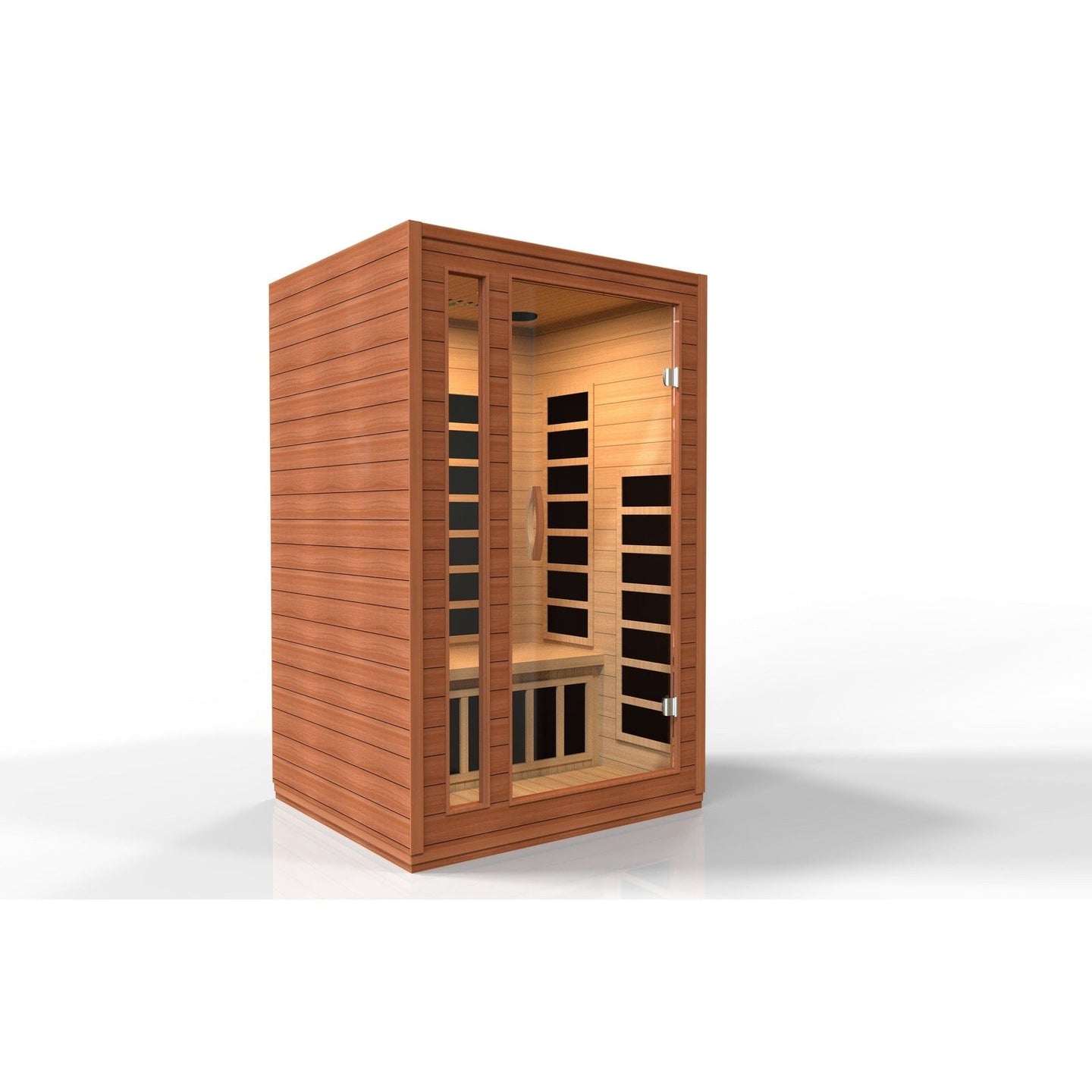 Dynamic Cordoba 2-person Low EMF (Under 8MG) FAR Infrared Sauna - ShopHubDepot